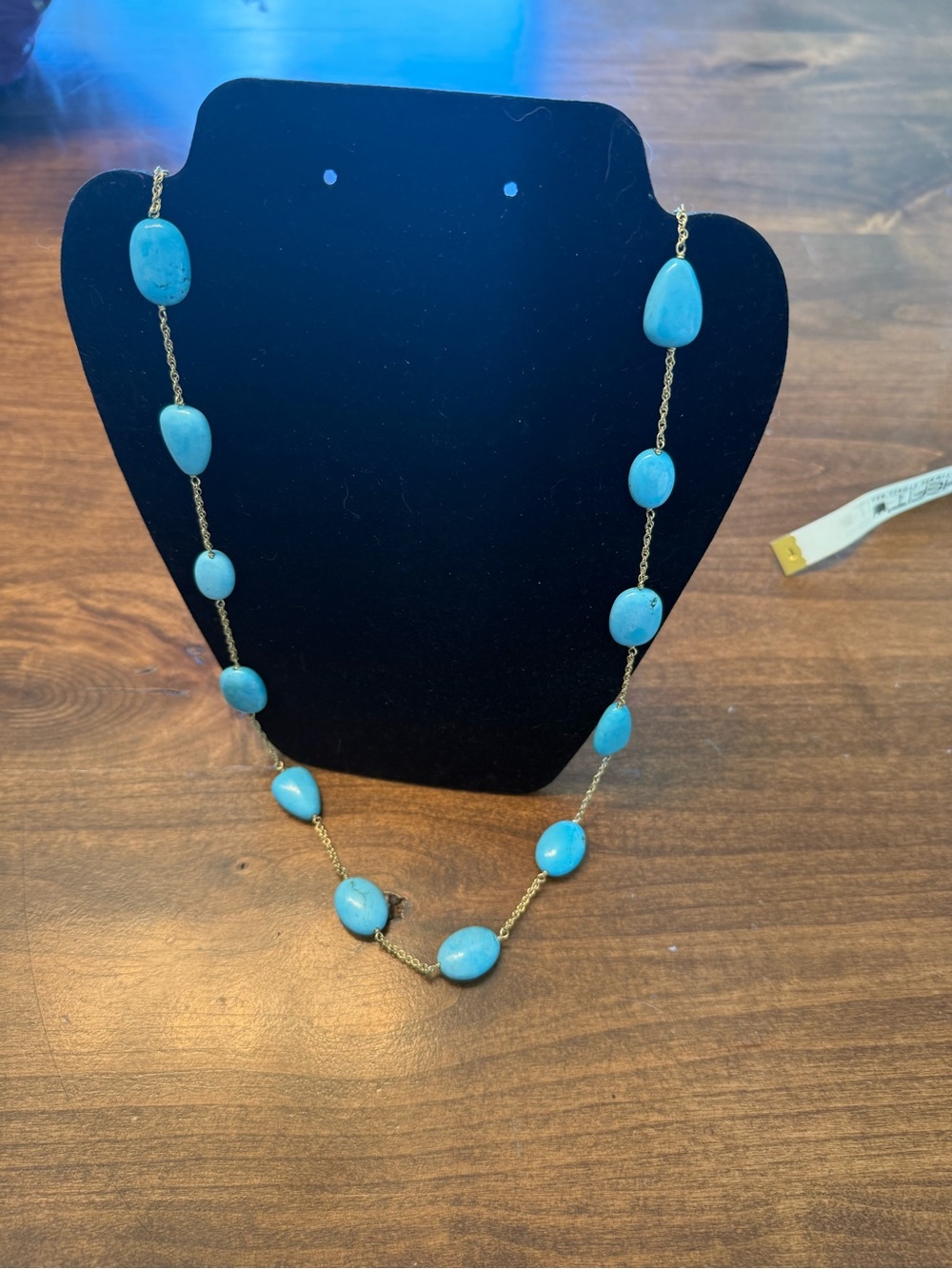 Vintage robins egg turquoise necklace